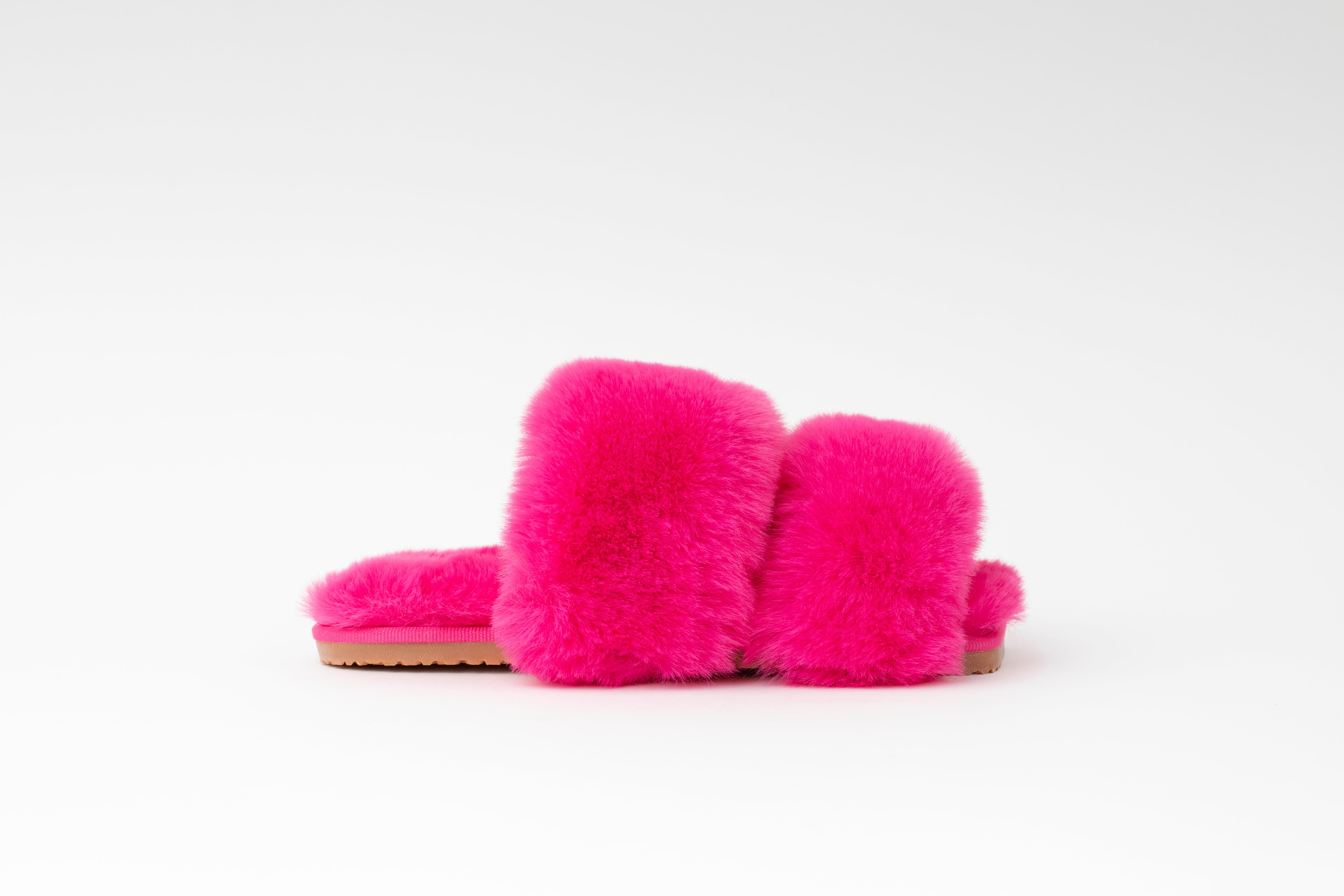 Plush Edit Slipper - Bow Pink 7 / Bow Pink