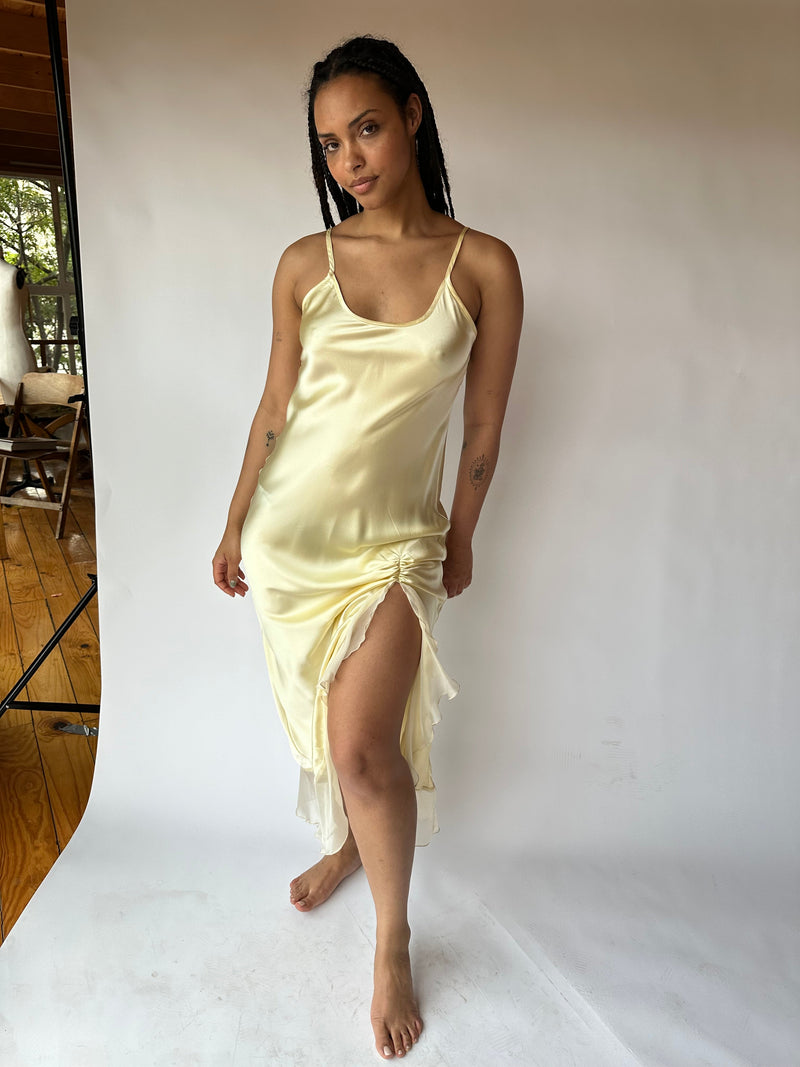 MALENA  DRESS / BUTTER