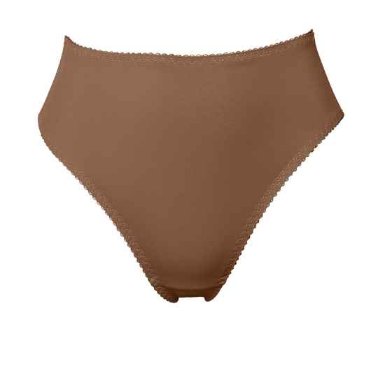 natasha hi-rise COTTON- knockout nutmeg