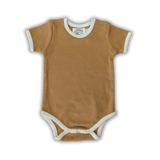 retro organic ss bodysuit | caramel