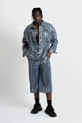 Bleu Sparked Denim Jacket