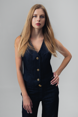 Demi Denim Vest