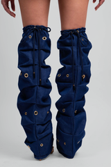 Destiny Denim Leg Warmers