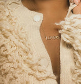 Lip Love Gold Necklace