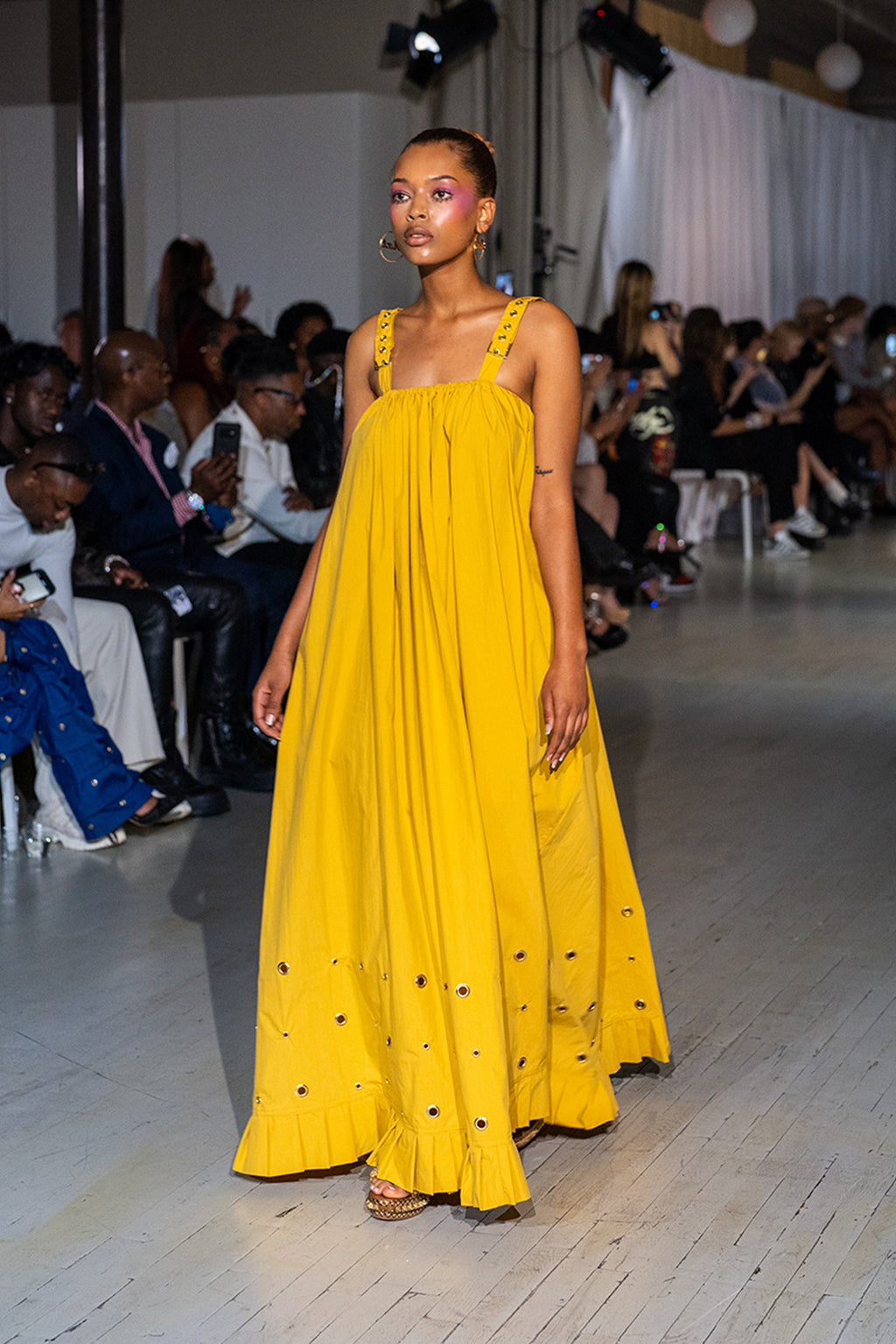 Paola Mustard Maxi Boho Dress – Black Owned Everything