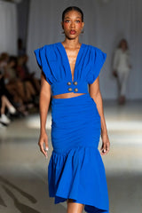 Rosalie Ruched Bubble Skirt