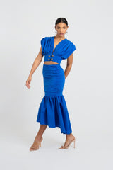 Rosalie Ruched Bubble Top