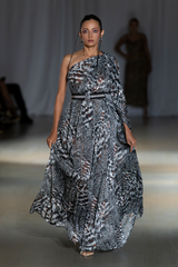 Jasmine Chiffon Shoulder Dress