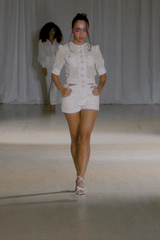 Fae Eyelet Two-Piece Shorts Set