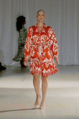 Zara Baroque Print Dress