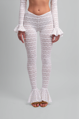 Scarlet Black Lace Knit Set