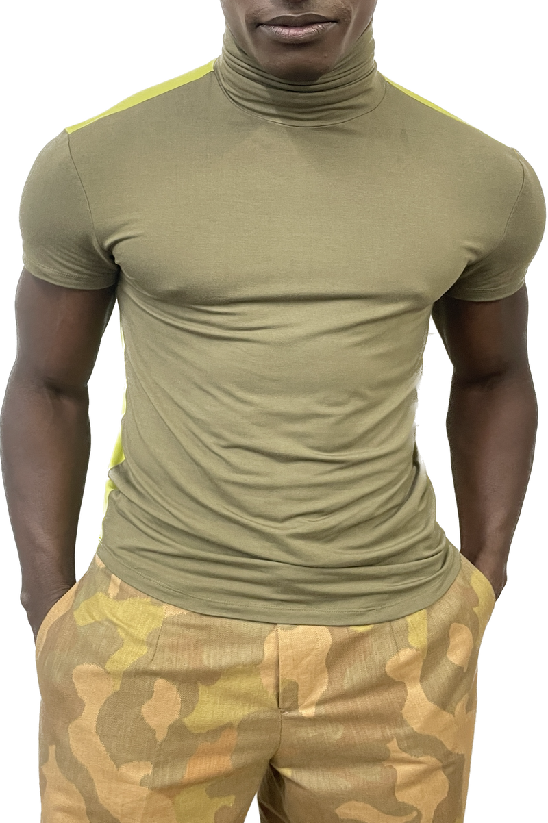 Short Sleeve Turtleneck