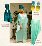 Riva Sheer Kaftan
