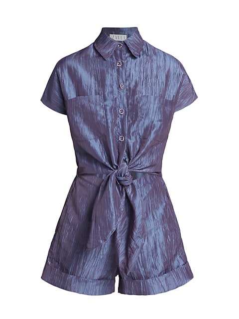 Tie Front Playsuit | Dragon Fly