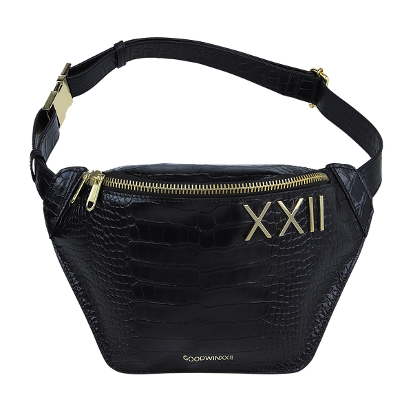 Midnight Black Gold Fanny Pack Black Owned Everything