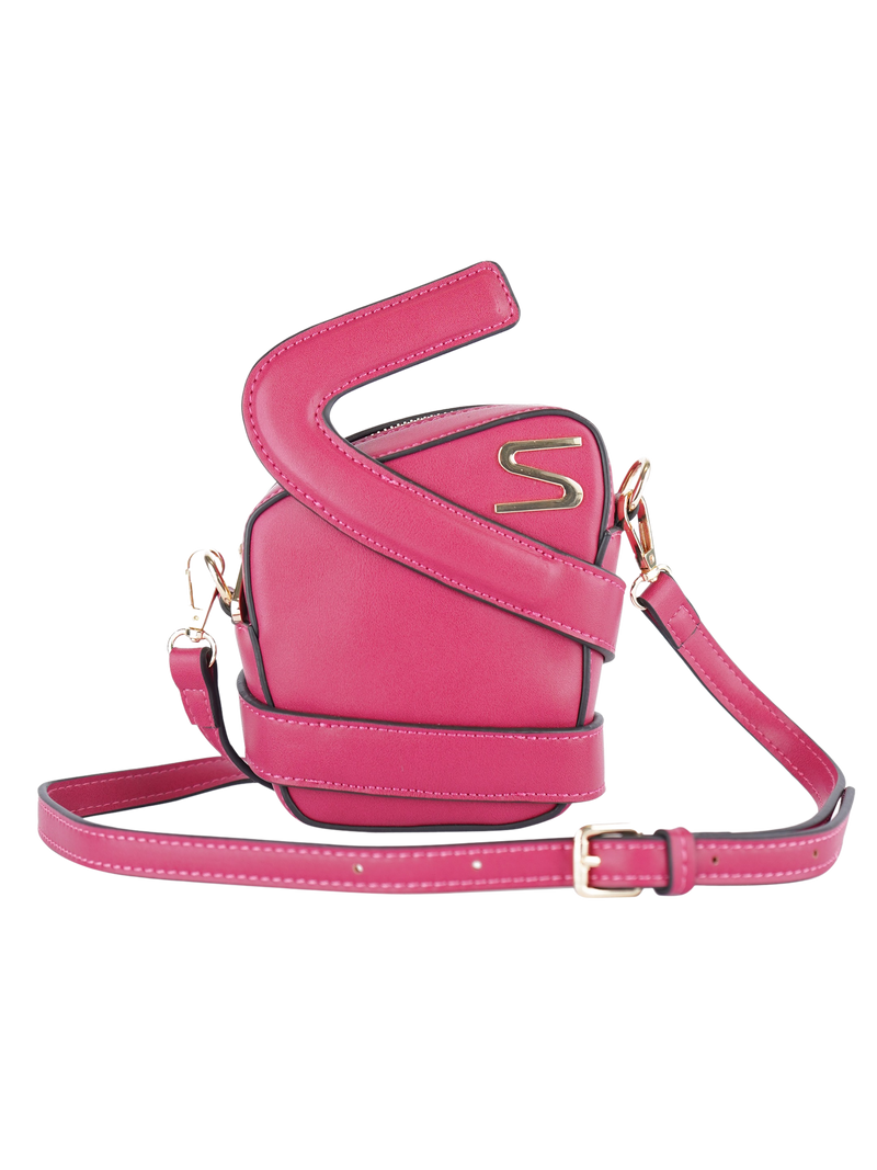 Sterlo Statement Bag (Fuchsia)