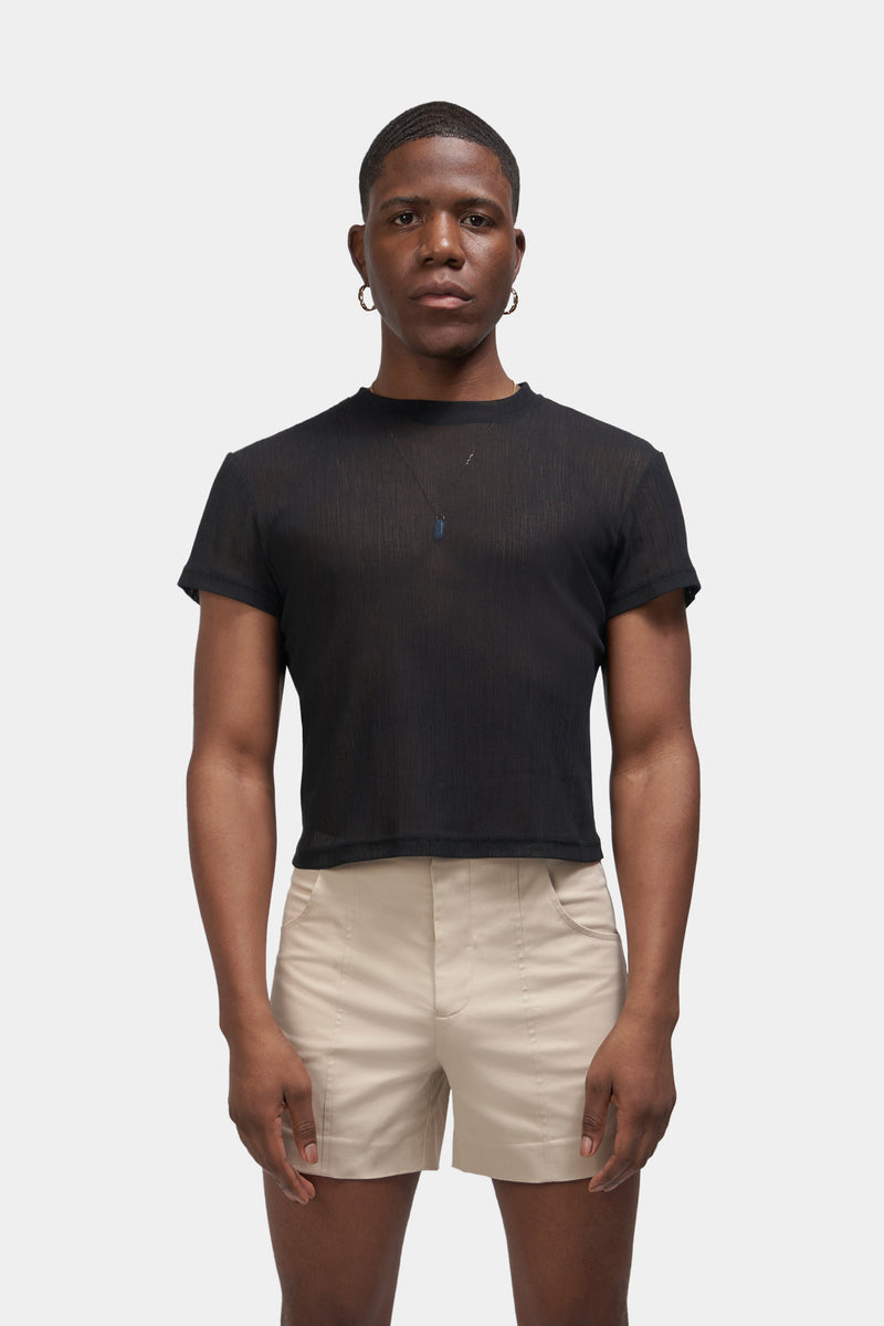 Black "Uncut" T-Shirt
