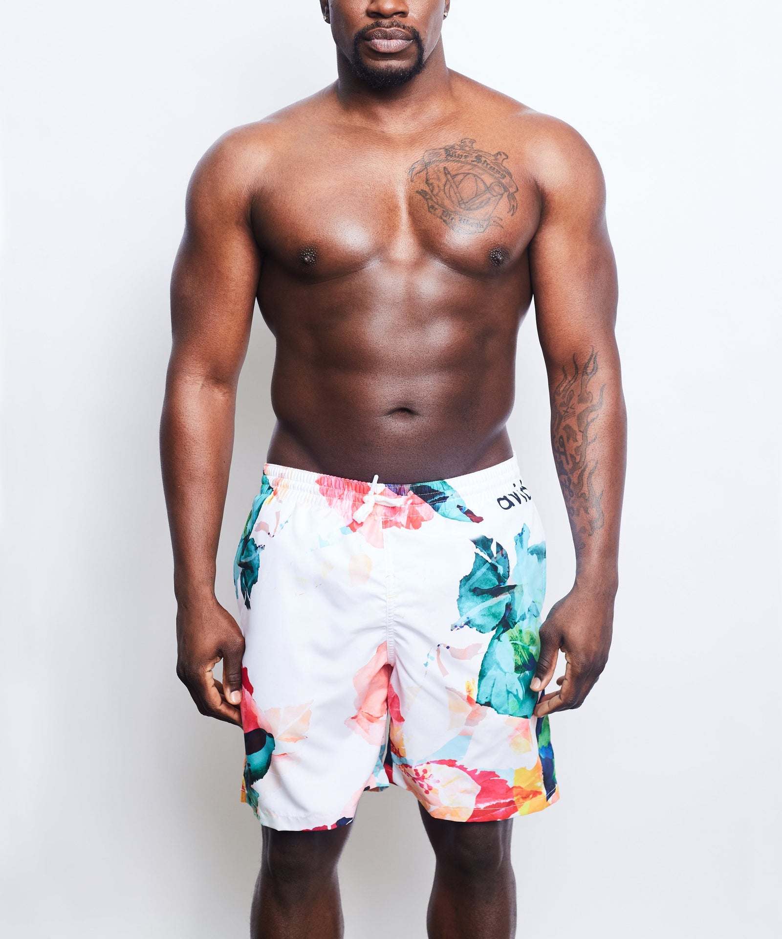 Black owned swim trunks on sale