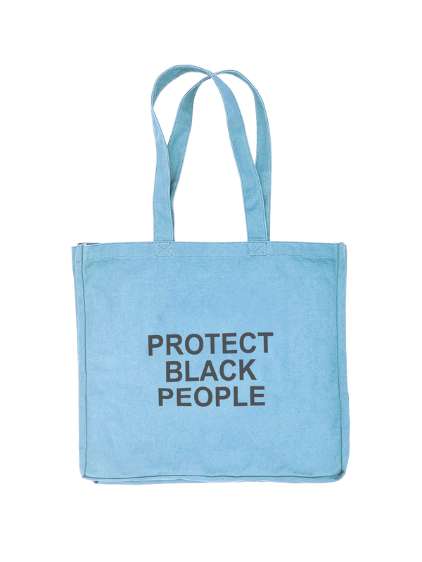PBP - Canvas Tote Bag (Ice Blue)