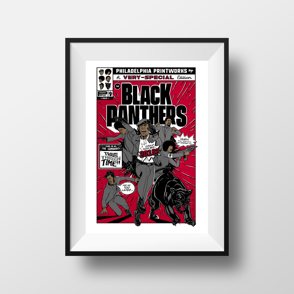 black panthers party poster