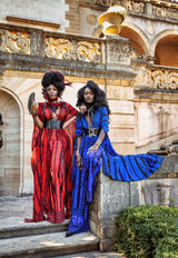 Blue Eloise Goddess Kaftan