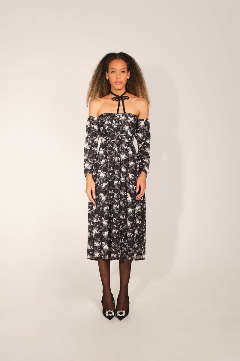 Cleo Dress - Black Lace