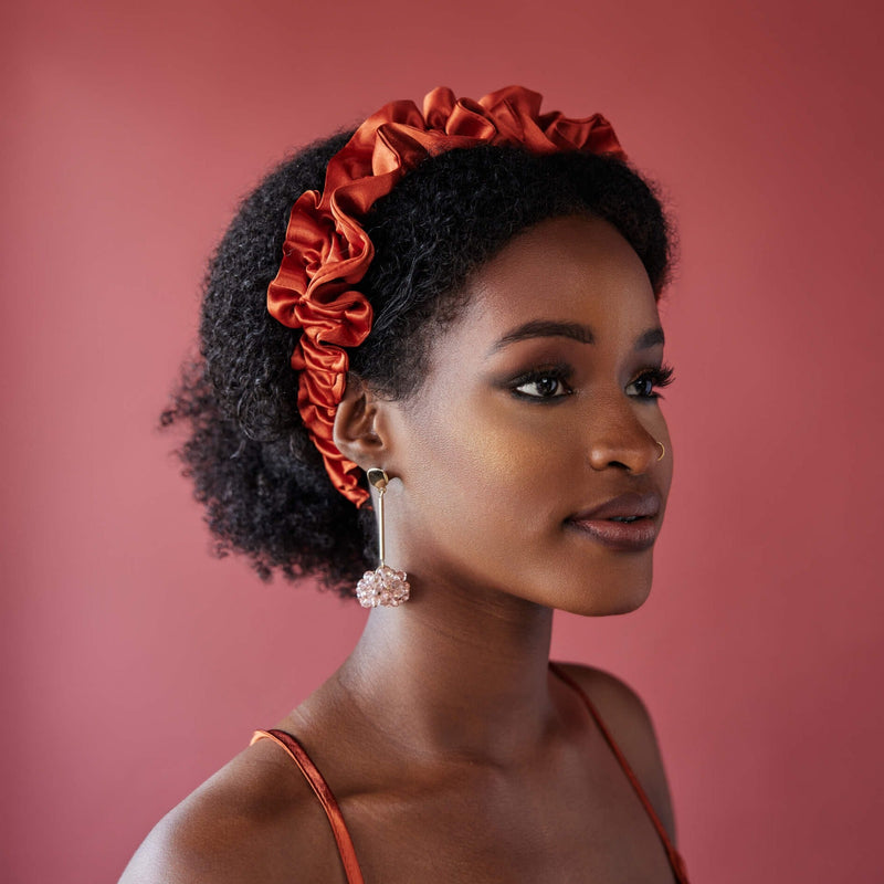 Maple Crown Ruched Headband