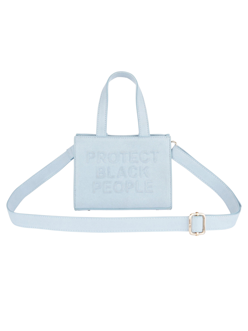 PBP - Suede Mini Bag (Glacier)