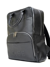 CISE - Vegan Leather Backpack (Black)