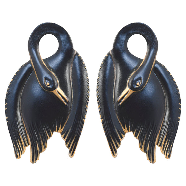Black Swan Earrings