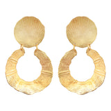 Gold Bambou Earrings