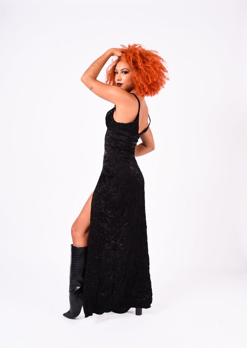 Remnant Dress Slit Dress