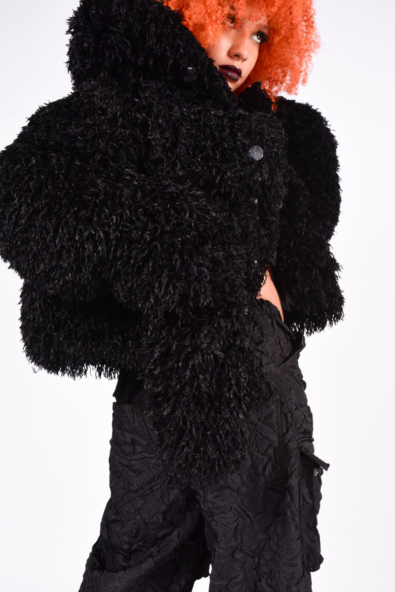 Teddy Puffer Cropped