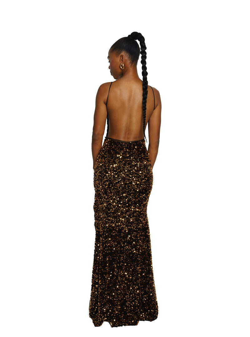 DEMETER SEQUIN GOWN