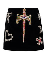 KNIGHT EMBELLISHED SKIRT