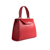 The Momo Bag - Rose Red (Silver Hardware)