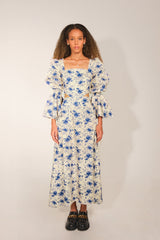 Nubian Skirt - Blue Lace