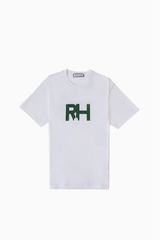 Bogey Short Sleeve Tee with RH Cut Out in White