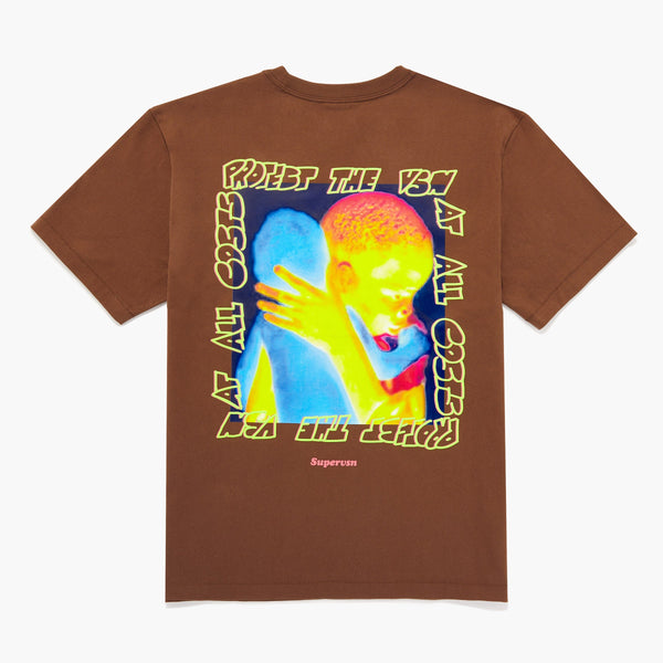 PROTECT THE VSN TEE (BROWN)