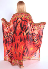 Dahlia Goddess kaftan