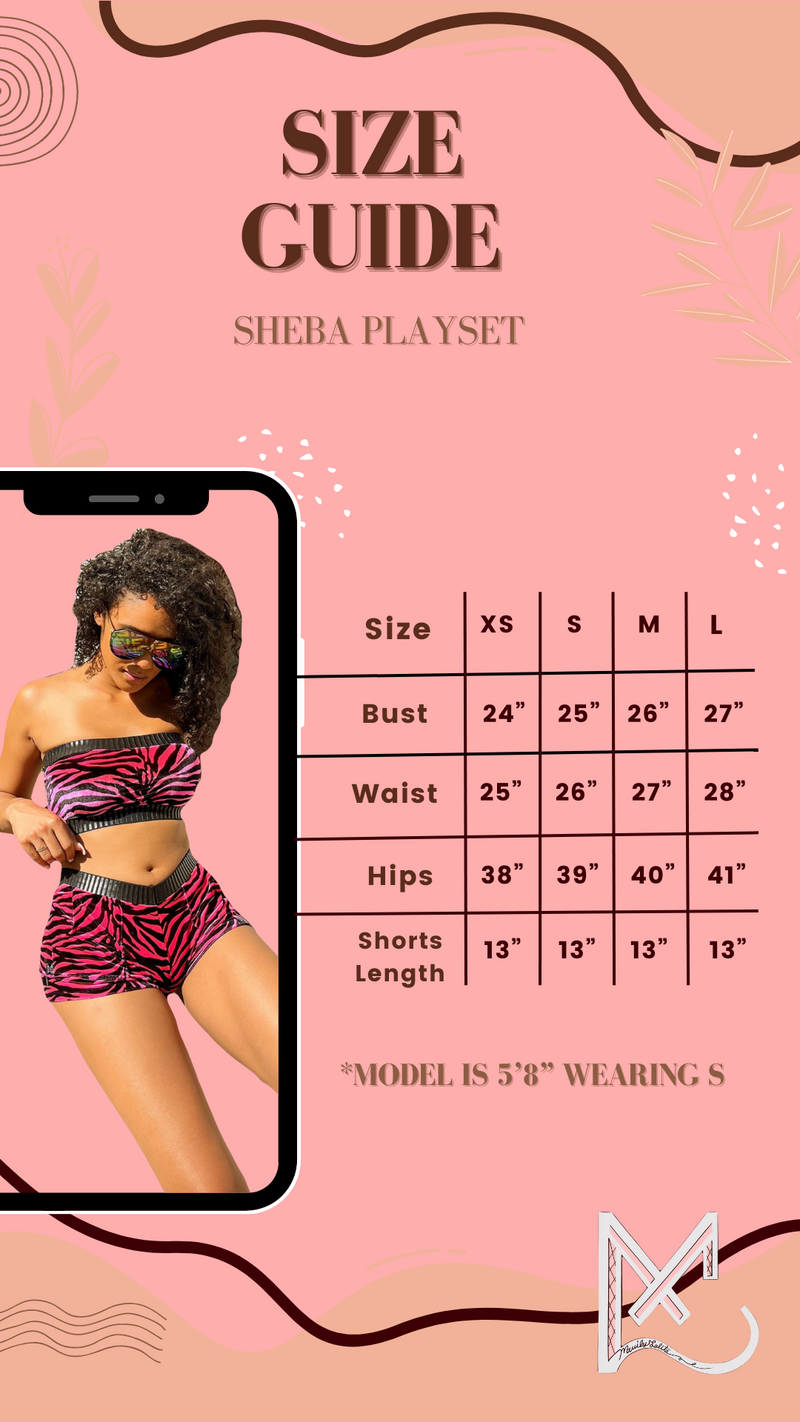 Sheba Velour Tube Top Playset – Black Owned Everything Sheba Velour Tube Top Playset – Black Owned Everything