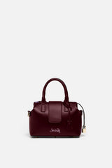 Convertible Executive Leather Bag MINI in Burgundy