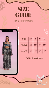 Sina Silk Pants