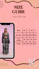 Sina Silk Top