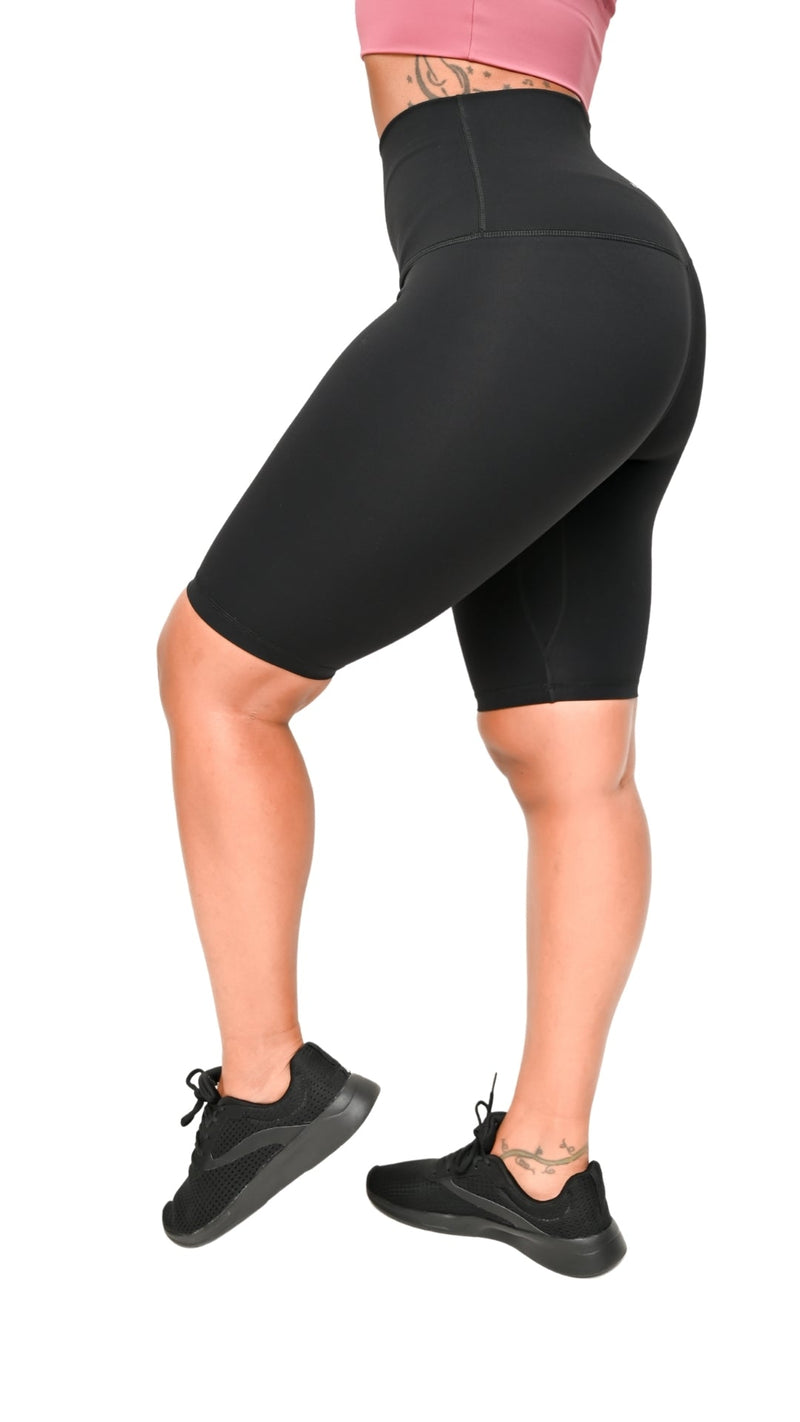 Yarra Biker Shorts - Black