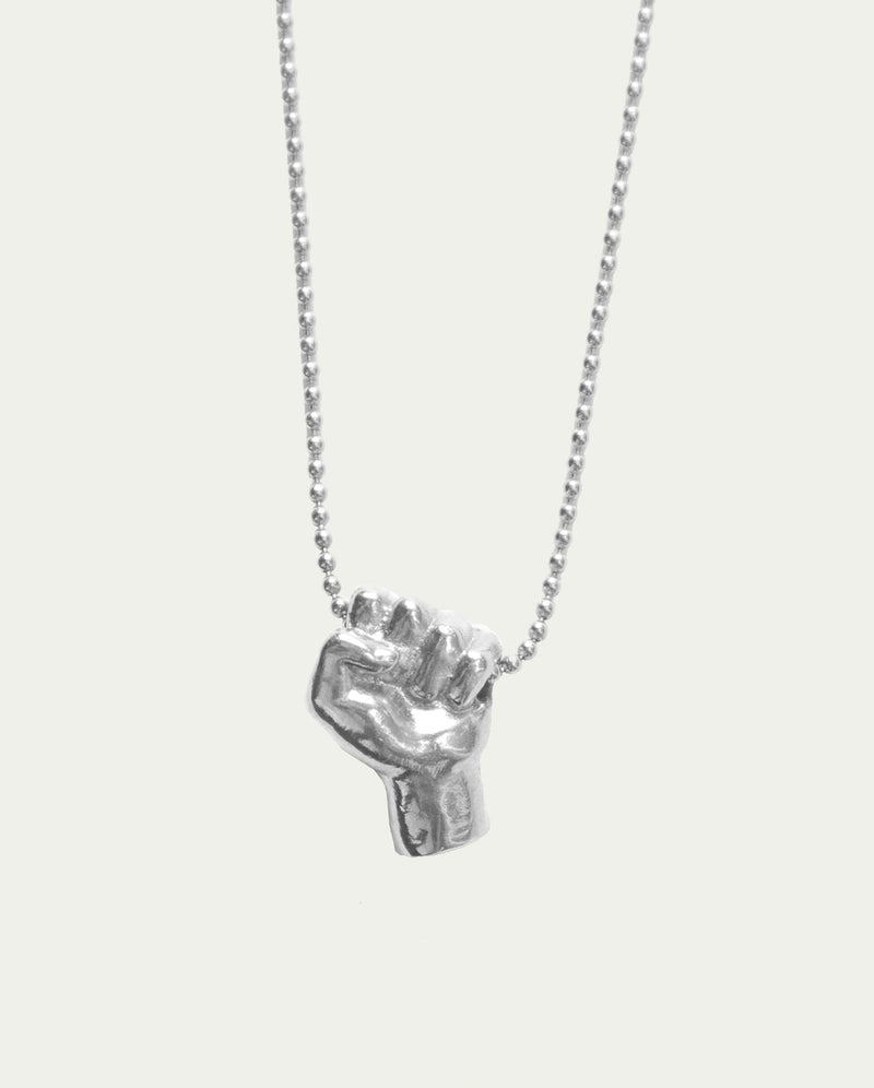 ALL POWER FIST NECKLACE