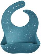 Baby Silicone Bib (Magical Teal)