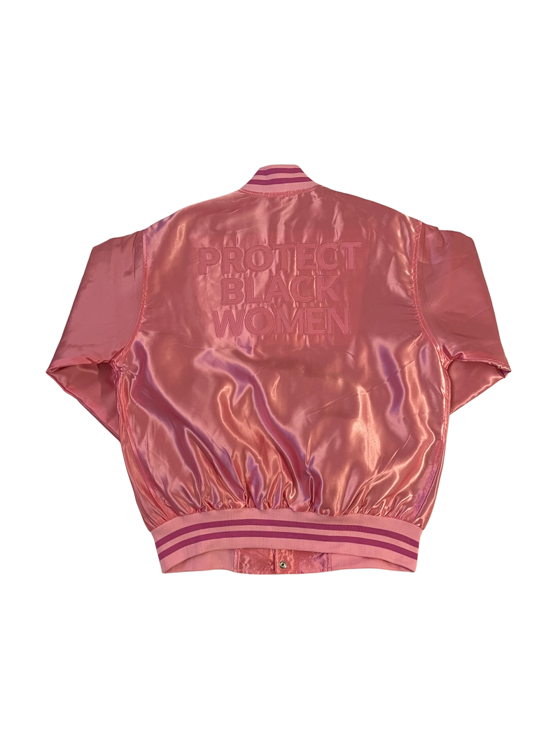 PBW - Varsity Jersey Jacket (Hot Pink)