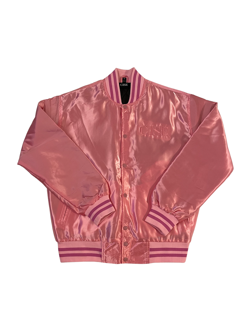 PBW - Varsity Jersey Jacket (Hot Pink)