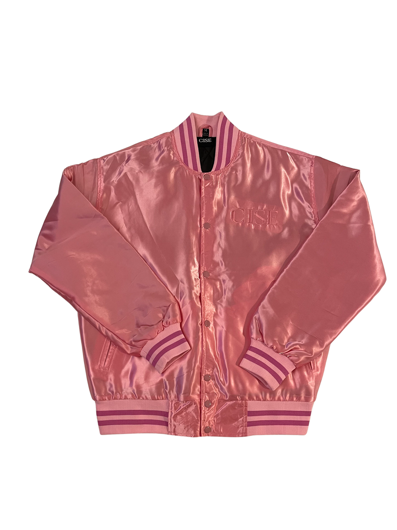 PBW - Varsity Jersey Jacket (Hot Pink)